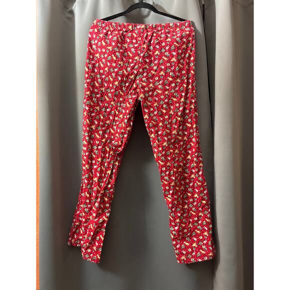 Vineyard Vines Red Whale and Dog Christmas Lounge/Pajama Pants Small 32x30 - Picture 4 of 4
